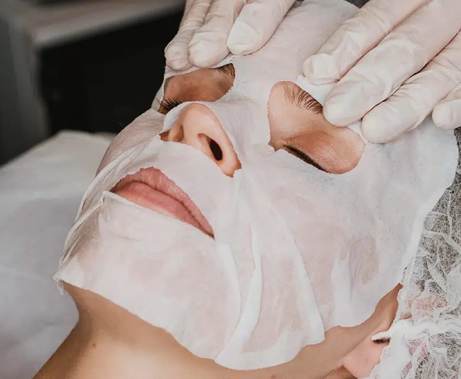 Carboxy facial mask treatment